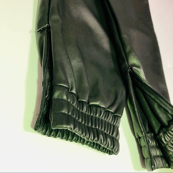 MICHAEL KORS Vegan Leather Joggers - Picture 7 of 7